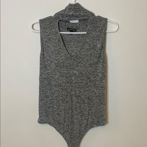 Express Grey Bodysuit